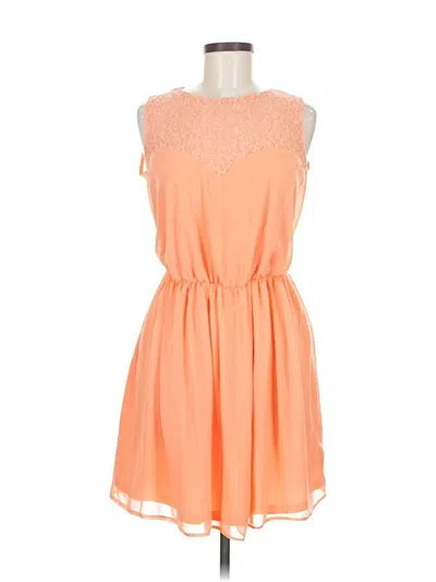 Pre-owned Asos Design Casual Dress In Orange