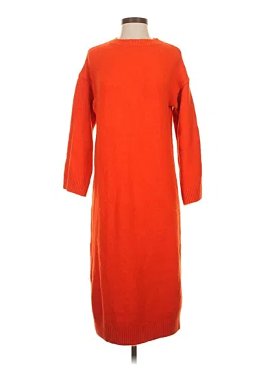 Pre-owned Asos Design Casual Dress In Orange