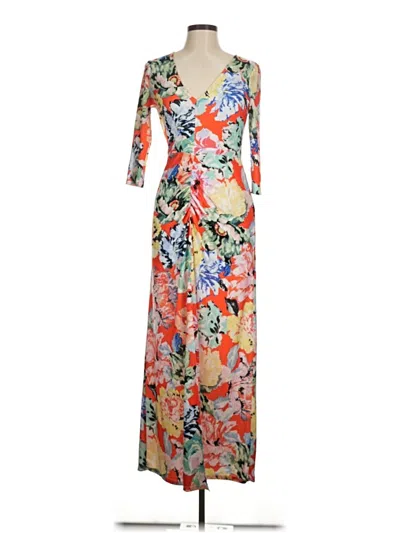 Pre-owned Asos Design Casual Dress In Orange