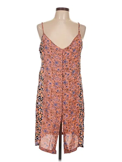 Pre-owned Asos Design Casual Dress In Orange