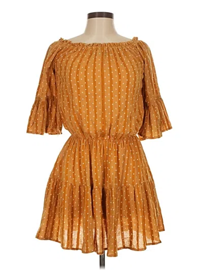 Pre-owned Asos Design Casual Dress In Orange