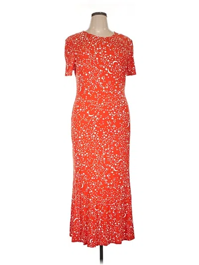 Pre-owned Asos Design Casual Dress In Orange