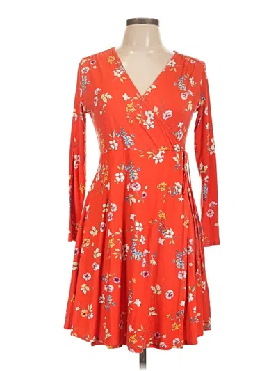 Pre-owned Asos Design Casual Dress In Orange