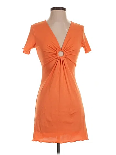 Pre-owned Asos Design Casual Dress In Orange
