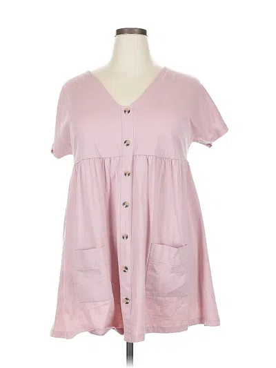 Pre-owned Asos Design Casual Dress In Pink