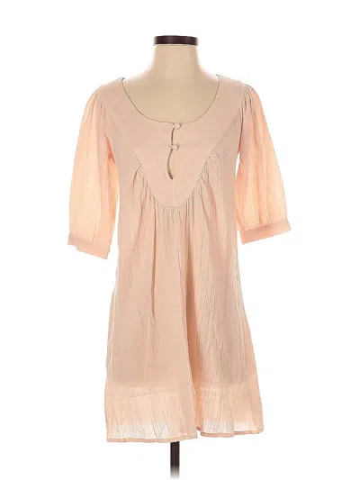 Asos Design Casual Dress In Pink