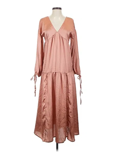 Pre-owned Asos Design Casual Dress In Pink