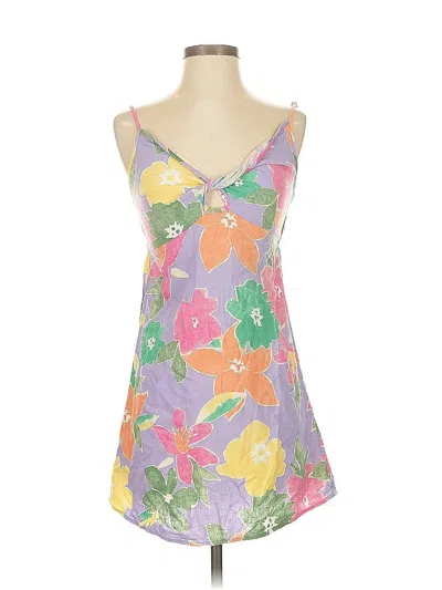 Pre-owned Asos Design Casual Dress In Purple