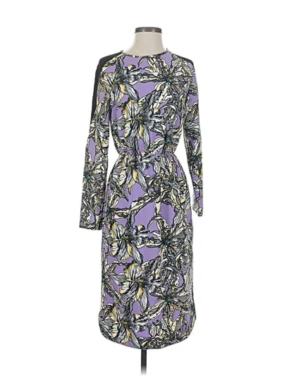 Pre-owned Asos Design Casual Dress In Purple