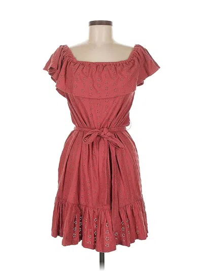 Pre-owned Asos Design Casual Dress In Red