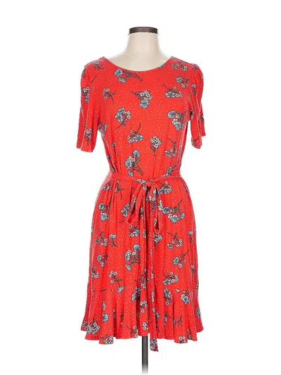 Pre-owned Asos Design Casual Dress In Red