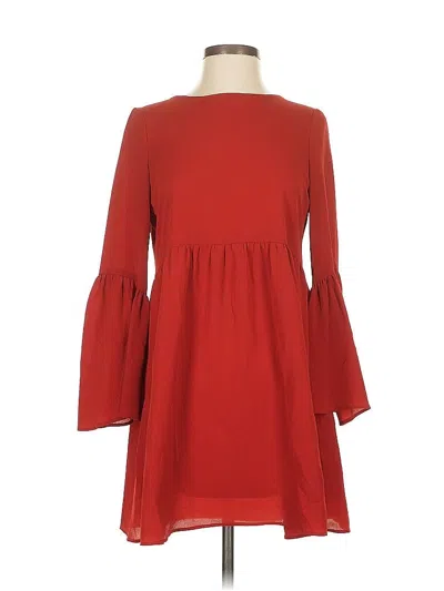 Pre-owned Asos Design Casual Dress In Red