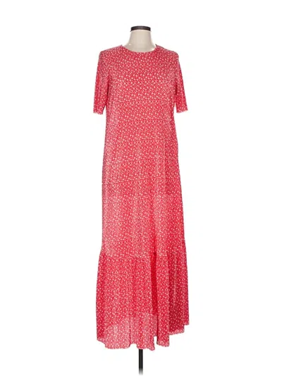Pre-owned Asos Design Casual Dress In Red