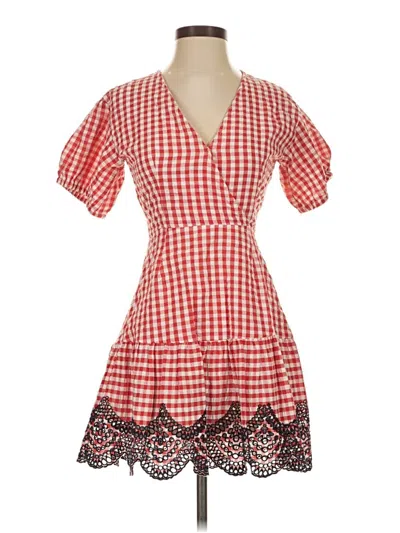 Pre-owned Asos Design Casual Dress In Red