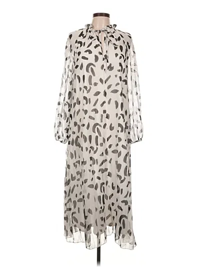 Pre-owned Asos Design Casual Dress In Silver