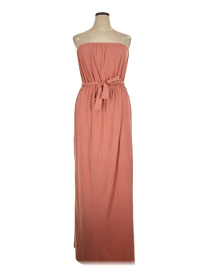 Pre-owned Asos Design Casual Dress In Tan