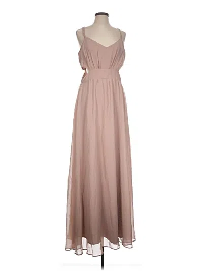 Pre-owned Asos Design Casual Dress In Tan