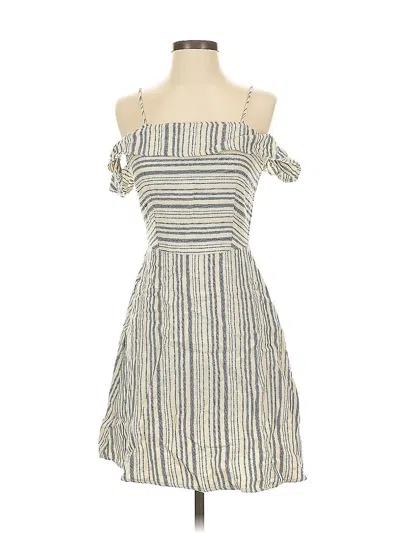 Pre-owned Asos Design Casual Dress In White