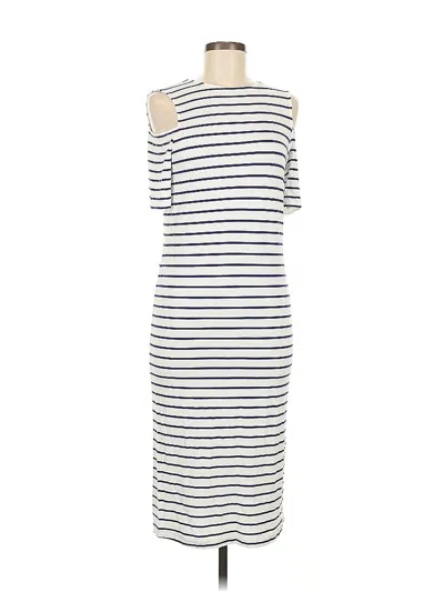 Pre-owned Asos Design Casual Dress In White