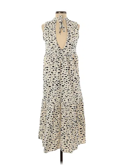 Pre-owned Asos Design Casual Dress In White