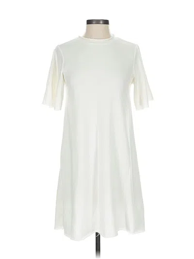 Pre-owned Asos Design Casual Dress In White