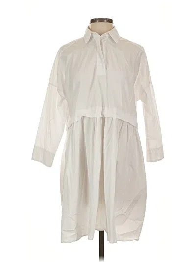 Pre-owned Asos Design Casual Dress In White