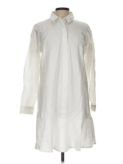 Pre-owned Asos Design Casual Dress In White