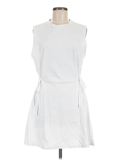 Pre-owned Asos Design Casual Dress In White