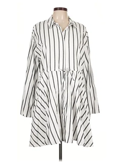 Pre-owned Asos Design Casual Dress In White