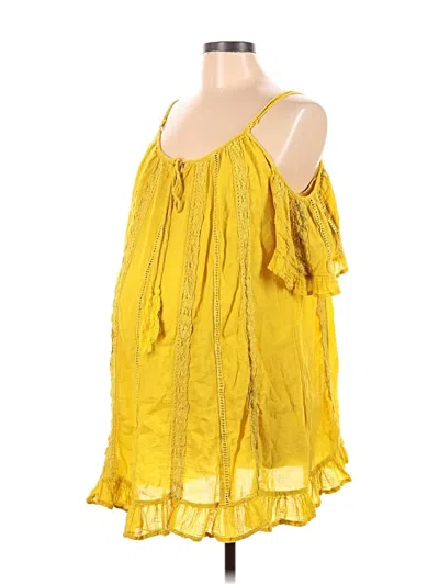 Pre-owned Asos Design Casual Dress In Yellow