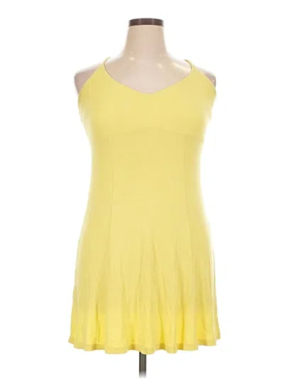 Pre-owned Asos Design Casual Dress In Yellow