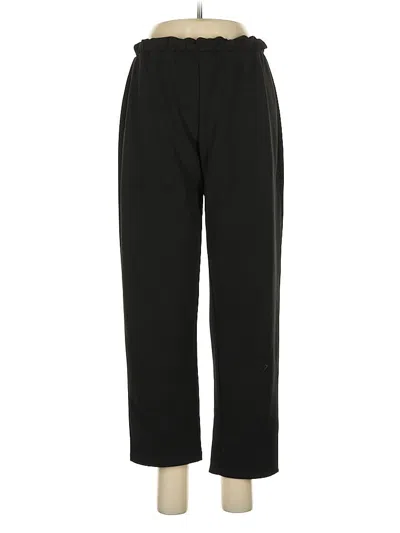 Pre-owned Asos Design Casual Pants In Black