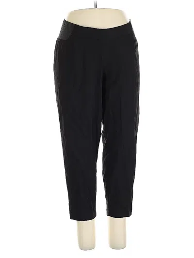 Pre-owned Asos Design Casual Pants In Black