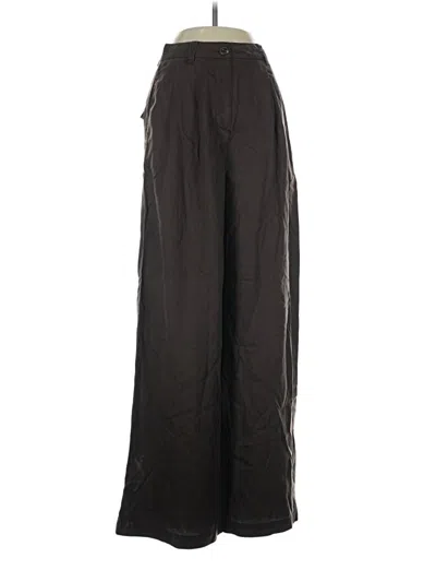 Pre-owned Asos Design Casual Pants In Black