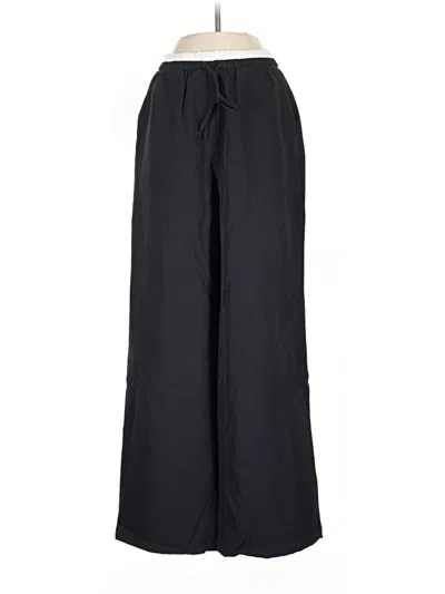 Pre-owned Asos Design Casual Pants In Black