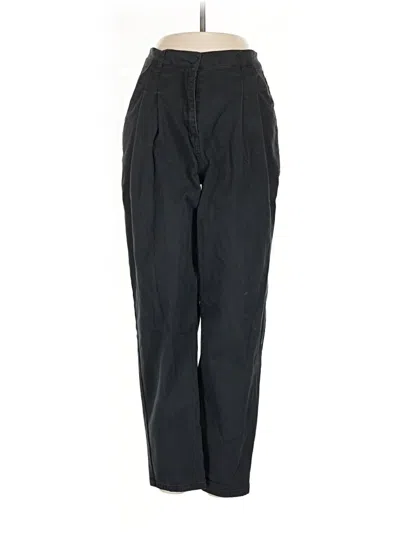 Pre-owned Asos Design Casual Pants In Black