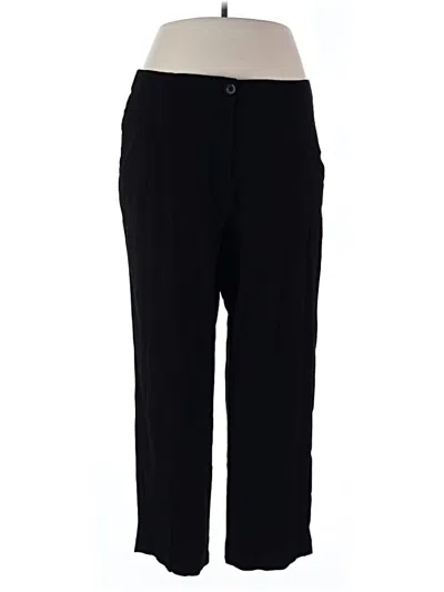 Pre-owned Asos Design Casual Pants In Black
