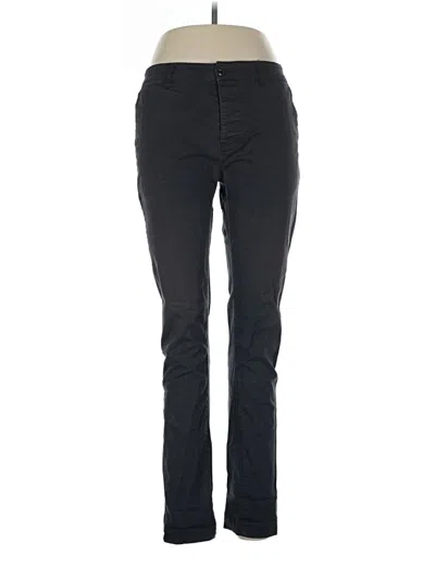 Pre-owned Asos Design Casual Pants In Black