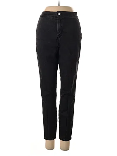 Pre-owned Asos Design Casual Pants In Black