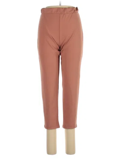 Pre-owned Asos Design Casual Pants In Brown