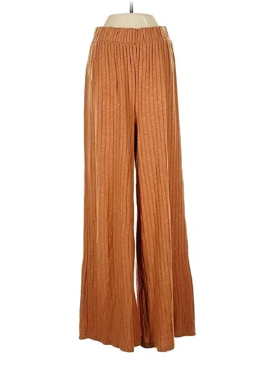 Pre-owned Asos Design Casual Pants In Brown