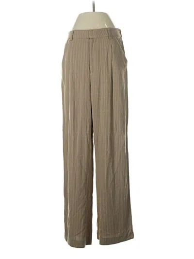 Pre-owned Asos Design Casual Pants In Brown