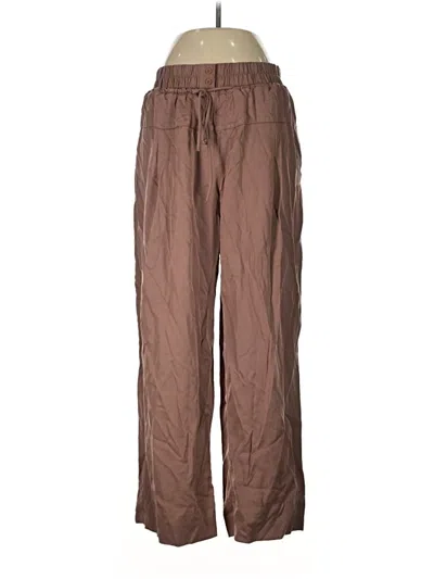 Pre-owned Asos Design Casual Pants In Brown