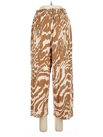 Pre-owned Asos Design Casual Pants In Brown