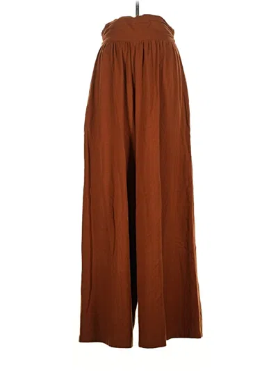 Pre-owned Asos Design Casual Pants In Brown