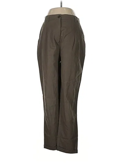 Pre-owned Asos Design Casual Pants In Brown
