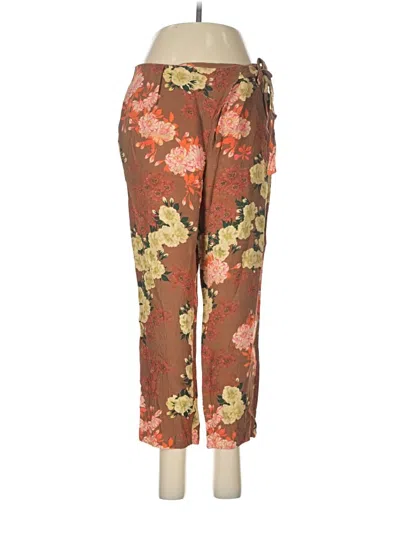 Pre-owned Asos Design Casual Pants In Brown