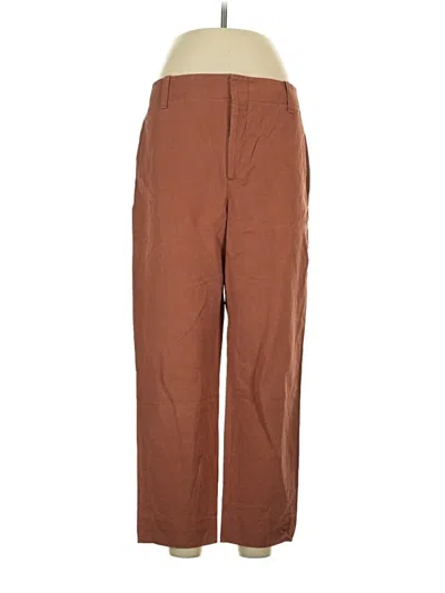 Pre-owned Asos Design Casual Pants In Brown
