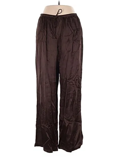 Pre-owned Asos Design Casual Pants In Brown