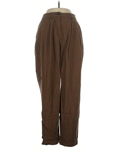 Pre-owned Asos Design Casual Pants In Brown